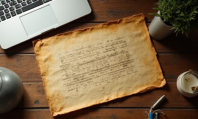 Preserving Ancient Scripts via AI training visual